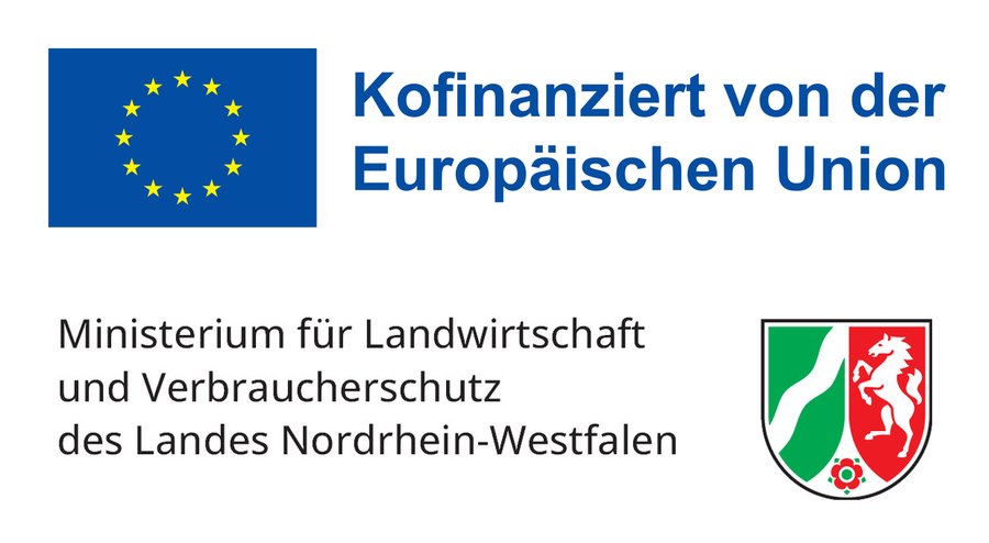 Kofinanziert von der Europäischen Union — Ministerium für Landwirtschaft und Verbraucherschutz des Landes Nordrhein-Westfalen