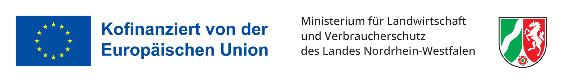 Kofinanziert von der Europäischen Union — Ministerium für Landwirtschaft und Verbraucherschutz des Landes Nordrhein-Westfalen